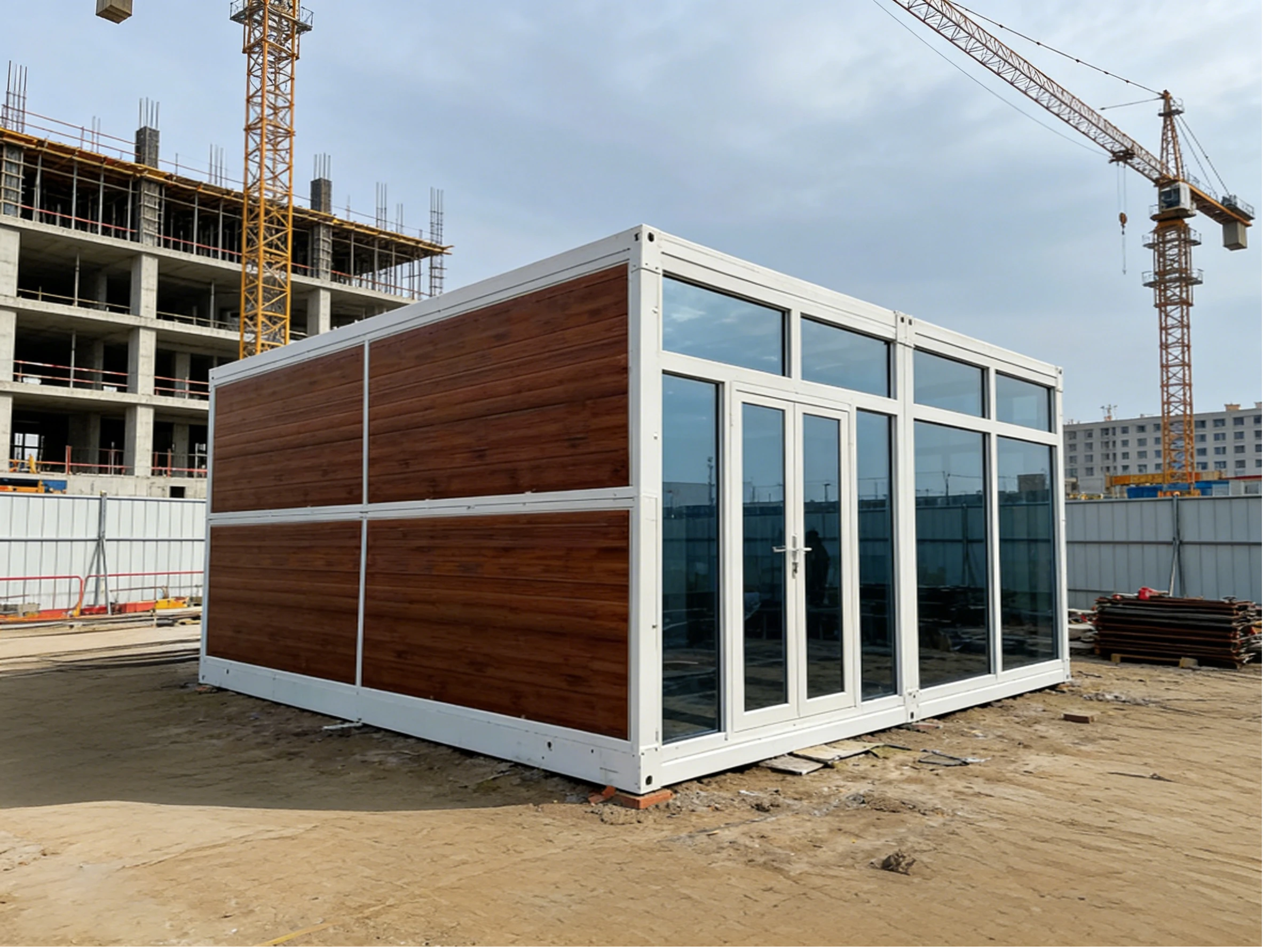 Glass Style Folding House