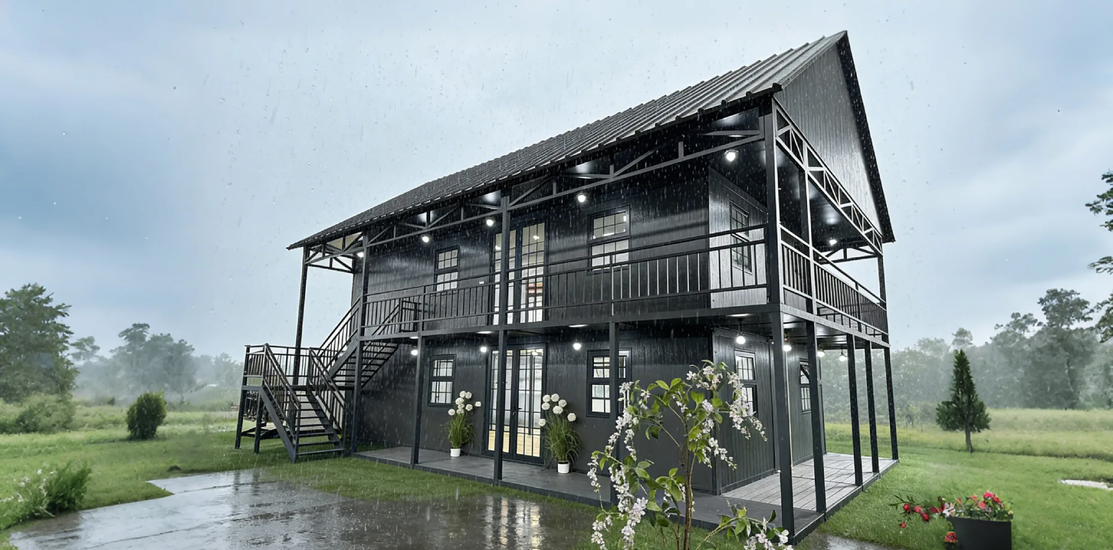 Emergency modular housing project in Turkey