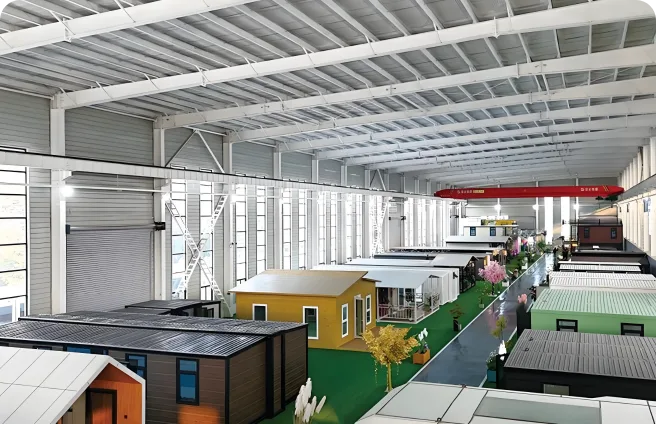 Installation assistance for modular house assembly
