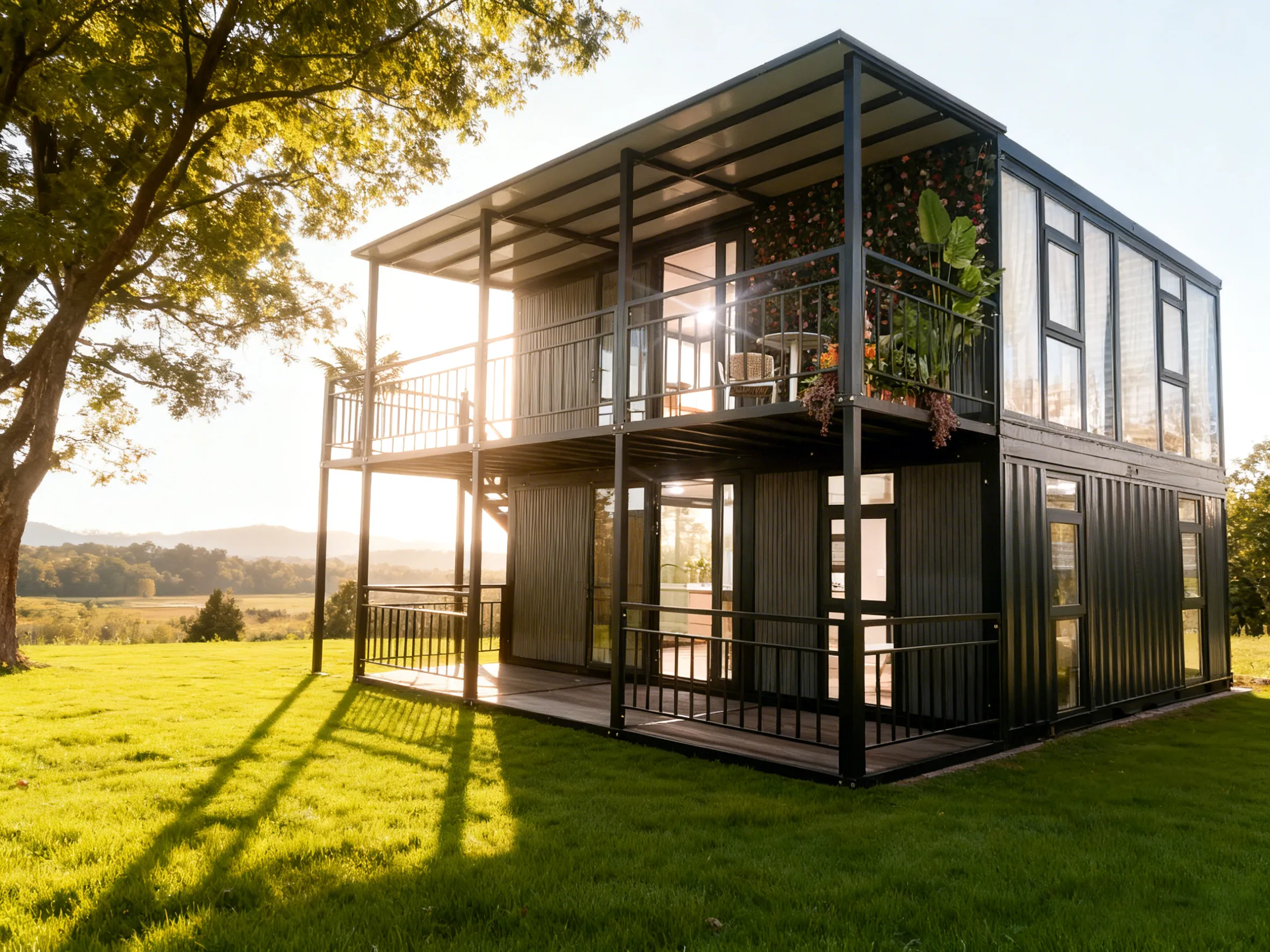 News article about modular house insulation