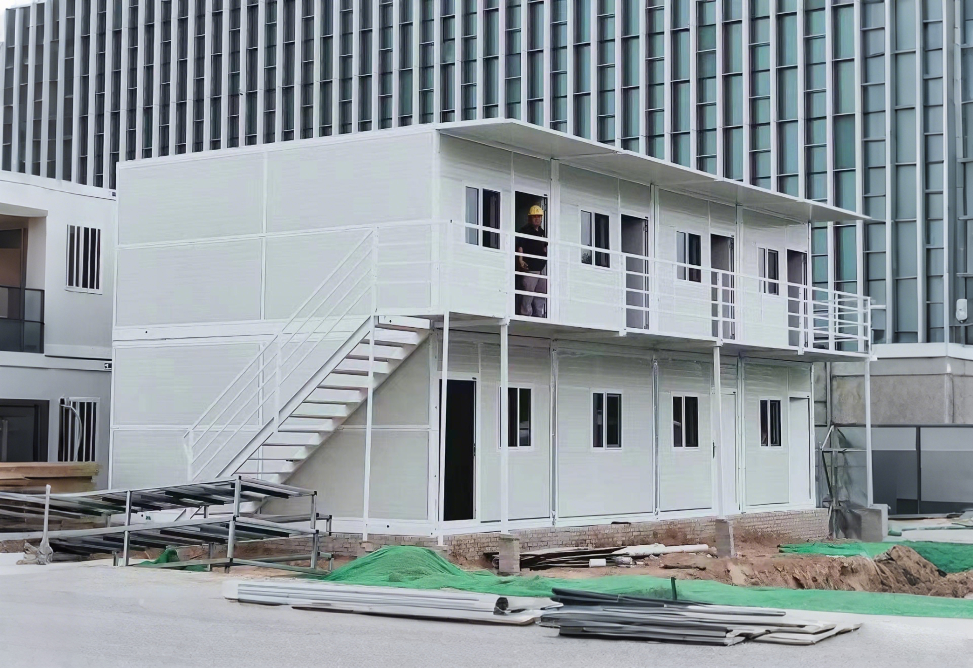 Construction site housing solution