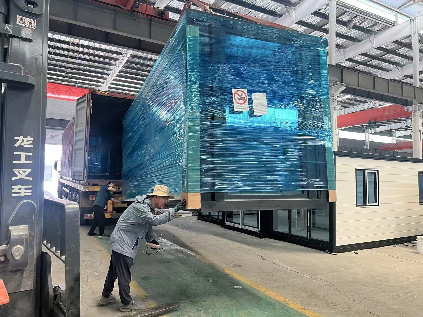 Packing into containers