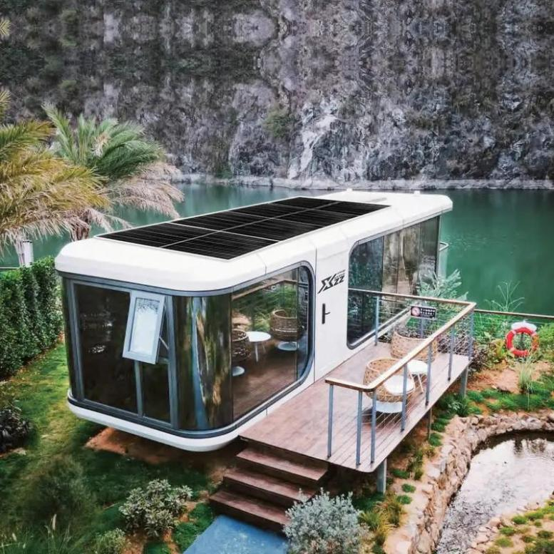 PV system container house image 2