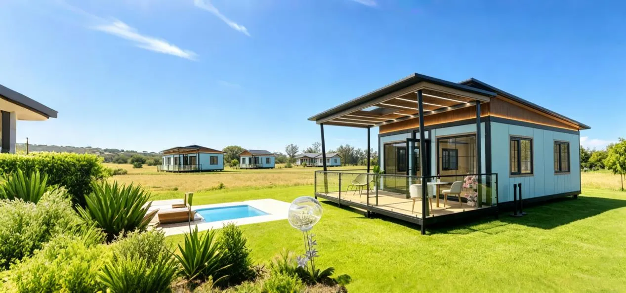 Flat Roof Container House