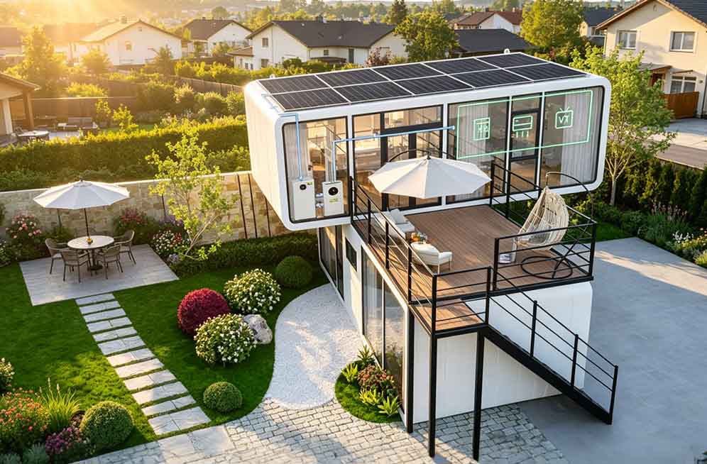 PV system container house