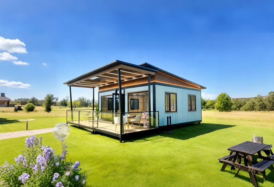Flat Roof Container House